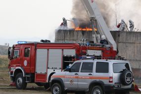 Тушение пожара