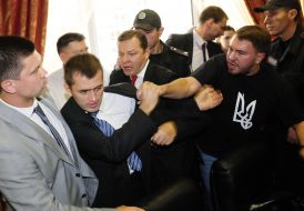 Oleg Lyashko and Nikolai Nalivaiko