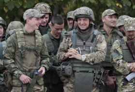 Ukrainian soldiers