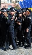 The patrol police of Kharkiv