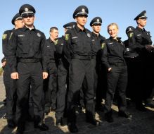 The patrol police of Kharkiv