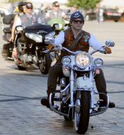 Motoparad in honor of the closing years of the biker season