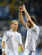Domagoj Vida and Artem Kravets