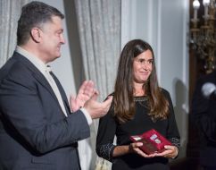 Petro Poroshenko and Tamara Gallo-Oleksiy