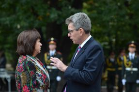 Geoffrey R. Pyatt and Natalia Jaresko