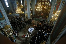Last respects with Sergei Larkin (Larson)