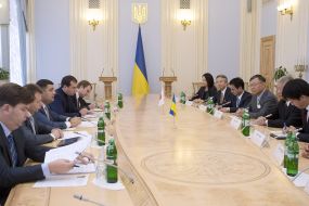 Владимир Гройсман и Эйсуке Мори