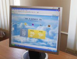 Transfer of computer monitors for school