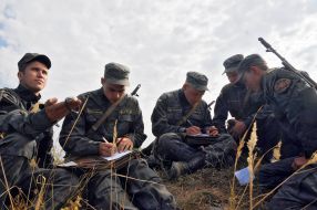 Учебные стрельбы курсантов 