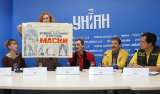 Natalya Delievа, Georgy Deliev, Boris Barsky and Vitaliy Zorin