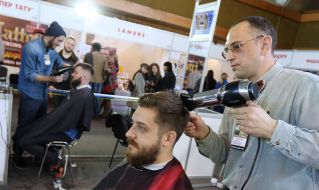 Competition of hairdressers «Barbershop 2015"