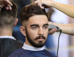 Competition of hairdressers «Barbershop 2015"