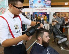 Competition of hairdressers «Barbershop 2015"