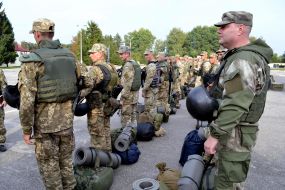 Sending soldiers to the exercises