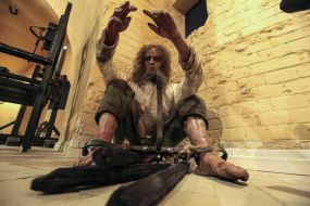 The exhibition "Medieval executions and punishment"