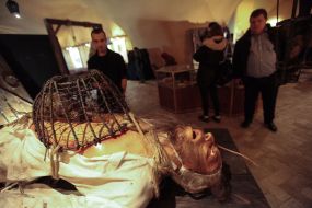 The exhibition "Medieval executions and punishment"
