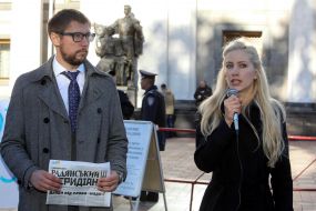 Taras Shevchenko and Svetlana Zalischuk 