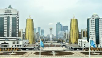View on Astana
