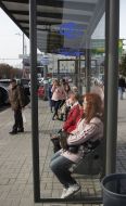 Icon free Wi-Fi at the bus stop
