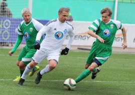Sergei Rebrov, Alexander Chizhevsky and Anatoly Petric