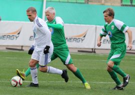 Sergei Rebrov, Alexander Chizhevsky and Anatoly Petric