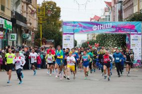Участники Frankivsk Half Marathon