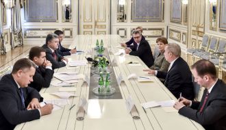 Poroshenko meeting with US Congressmen