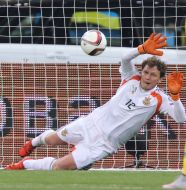 Soccer. Euro-2015 qualifying match. Ukraine 0:1 Spain