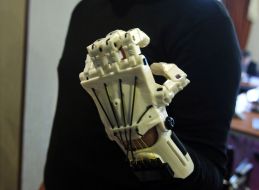 The prosthetic wrist printed on 3D printer