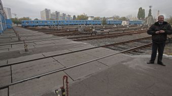 Presentation of modernized subway cars
