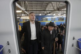 Presentation of modernized subway cars