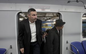 Presentation of modernized subway cars