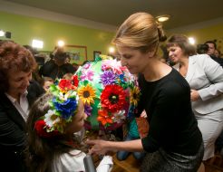 Марина Порошенко в Запорожье