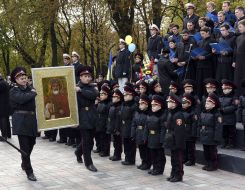 The ceremony of initiation into cadets