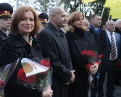 The ceremony of initiation into cadets