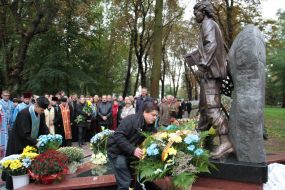 The memorial service for the dead