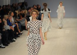 Fashion show of clothing from Lilia Pustovit