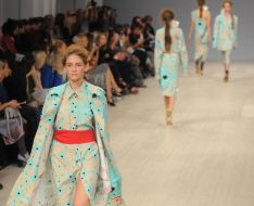 Fashion show of clothing from Lilia Pustovit