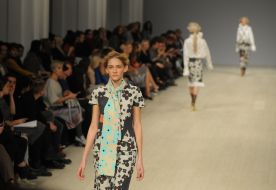 Fashion show of clothing from Lilia Pustovit