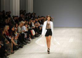 Fashion show of clothing from Elena Burenina