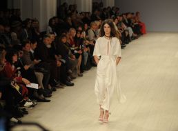 Fashion show of clothing from Elena Burenina