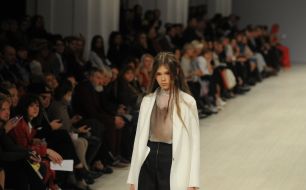 Fashion show of clothing from Elena Burenina
