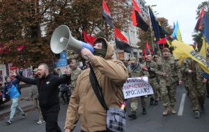 Participants of the march