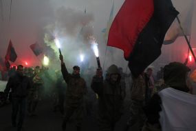 Participants of the march