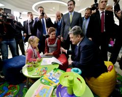 Petr Poroshenko and Mikheil Saakashvili