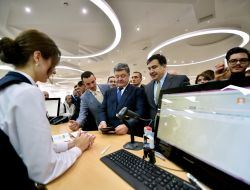 Petr Poroshenko and Mikheil Saakashvili