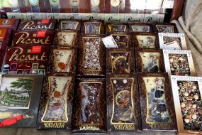 Fair of chocolate products