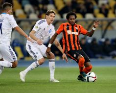 Júnior Moraes, Denis Garmash and Fred