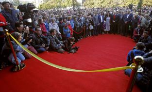 Opening of updated cinema "Zhovten"