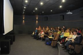 Opening of updated cinema "Zhovten"